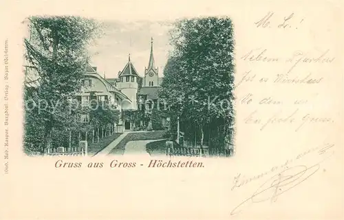 AK / Ansichtskarte Hoechstetten Hellsau_BE Teilansicht 