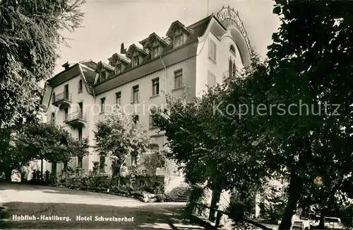AK / Ansichtskarte Hasliberg_Hohfluh Hotel Schweizerhof Hasliberg Hohfluh