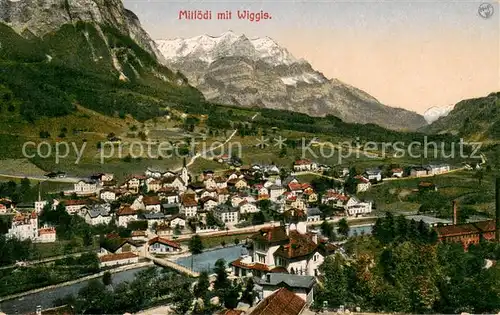 AK / Ansichtskarte Mitloedi Panorama mit Wiggis Mitloedi