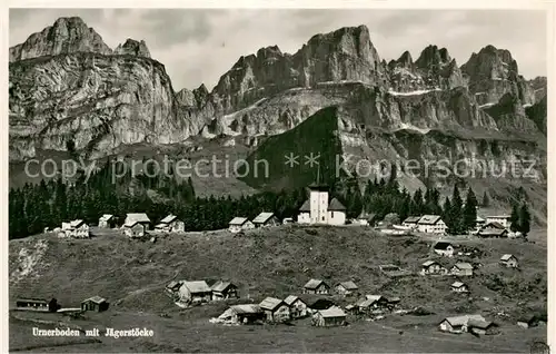 AK / Ansichtskarte Urnerboden_UR Panorama mit Jaegerstoecke 