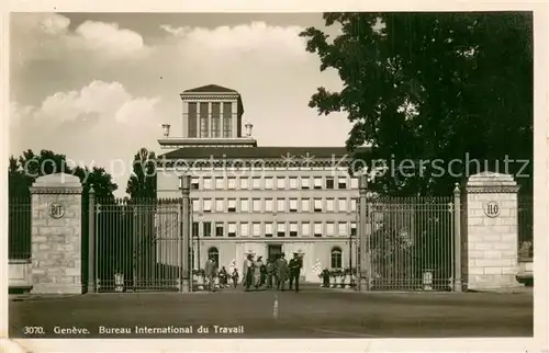 AK / Ansichtskarte Geneve_GE Bureau International du Travail Geneve_GE