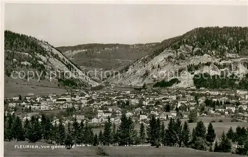 AK / Ansichtskarte Fleurier_NE Vue generale 