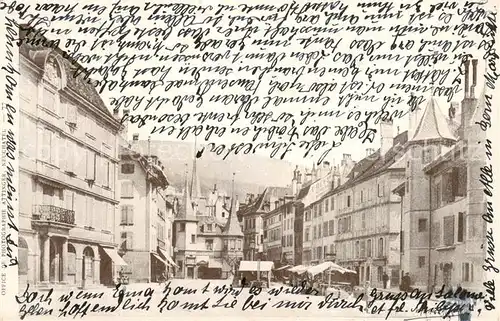 AK / Ansichtskarte Neuchatel_NE Vue partielle Neuchatel NE