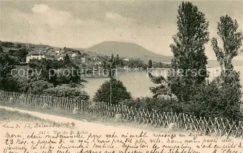 AK / Ansichtskarte St Aubin_NE_St Aubin Sauges Panorama 