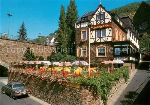 AK / Ansichtskarte Cochem_Mosel Pension Zur Weinhexe Weinhexenkeller Cochem Mosel