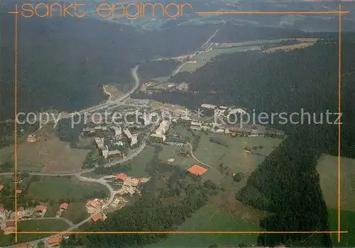 AK / Ansichtskarte Sankt_Englmar Apart Hotel Predigtstuhl Bayerischer Wald Fliegeraufnahme 