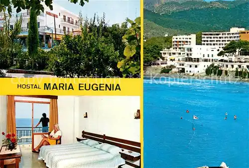 AK / Ansichtskarte Paguera_Mallorca_Islas_Baleares_ES Hostal Maria Eugenia Gaestezimmer Panorama 