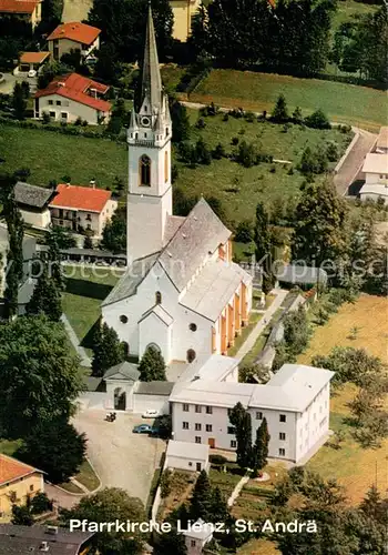 AK / Ansichtskarte St_Andrae Pfarrkirche Lienz Fliegeraufnahme St_Andrae