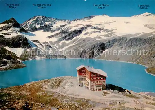 AK / Ansichtskarte Rudolfshuette_2315m_Weisssee_AT Fliegeraufnahme 