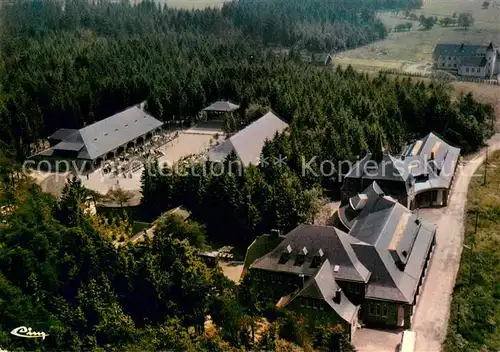 AK / Ansichtskarte Banneux Vue aerienne Esplanade Hospitalite ND de la Fagne Banneux