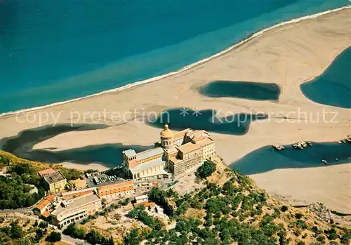 AK / Ansichtskarte Tindari_Sicilia_IT Veduta aerea del colle con il Santuario 