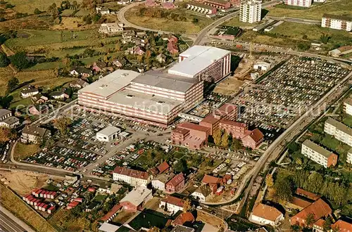 AK / Ansichtskarte Bad_Segeberg Moebel Kraft Einrichtungshaus Fliegeraufnahme Bad_Segeberg