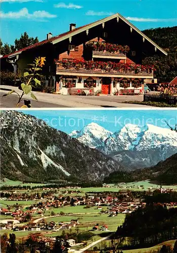 AK / Ansichtskarte Ruhpolding Haus Menkenbauer Ruhpolding