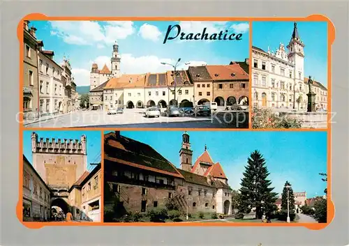 AK / Ansichtskarte Prachatice okresni mesto se zachovanym souborem stredovekych domu a opevnenim mestska parmatkova rezervace Prachatice