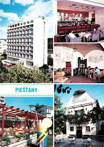 AK / Ansichtskarte Piestany Interhotel Magnolia Bar Gaststube Terrasse Piestany