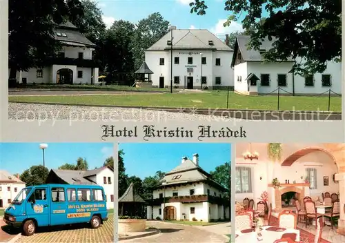 AK / Ansichtskarte Decin_Czechia Hotel Kristin Hradek Maxicky 