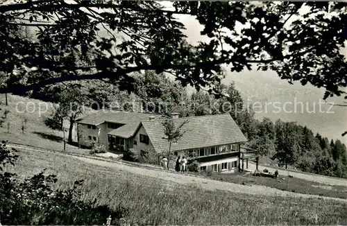 AK / Ansichtskarte Weggis_Vierwaldstaettersee Blaukreuzheim Weggis_Vierwaldstaettersee