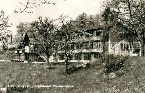 AK / Ansichtskarte Weggis_Vierwaldstaettersee Aargauisches Blaukreuzheim Weggis_Vierwaldstaettersee