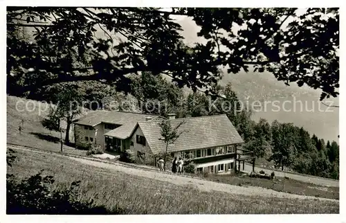 AK / Ansichtskarte Weggis_Vierwaldstaettersee Blaukreuzheim Weggis_Vierwaldstaettersee