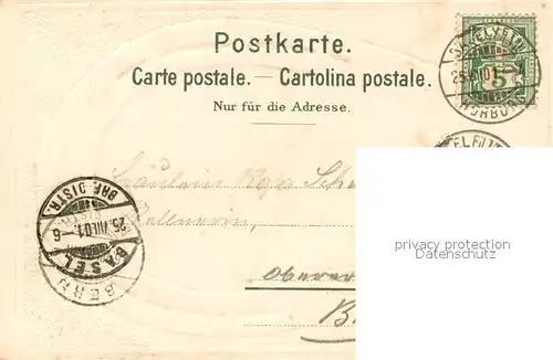 AK / Ansichtskarte Basel_BS Muenster mit Helvetia Basel_BS