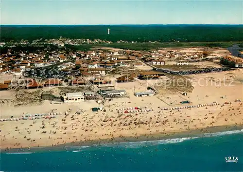 AK / Ansichtskarte Vieux Boucau les Bains_40_Landes Vue generale aerienne et la plage 