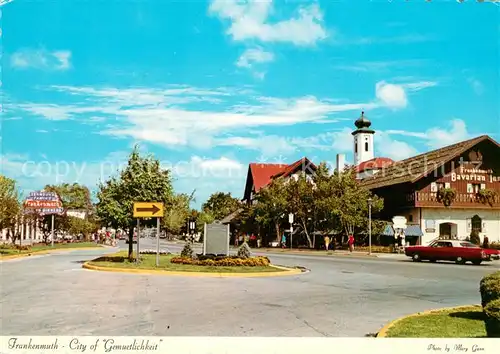 AK / Ansichtskarte Frankenmuth_Michigan City of Gemuetlichkeit Strassenpartie 