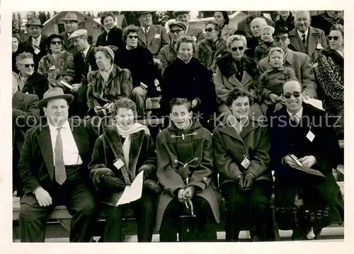 AK / Ansichtskarte Arosa_GR Gruppenaufnahme Arosa_GR