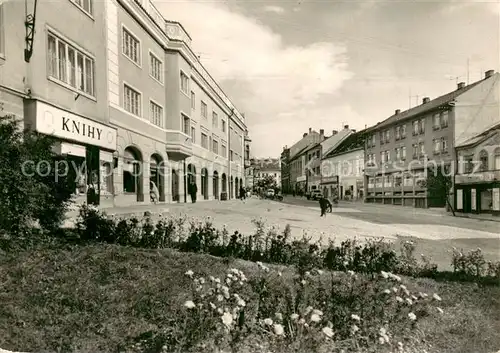 AK / Ansichtskarte Mikulov_Nikolsburg_Czechia Strassenpartie 