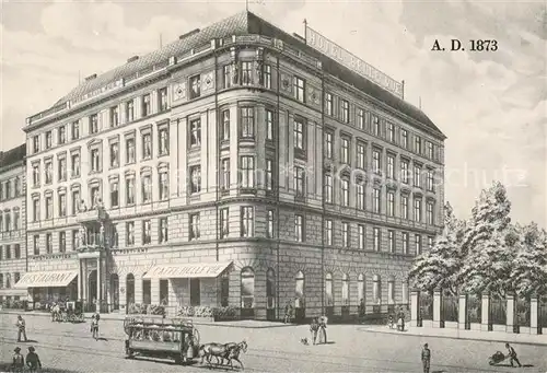 AK / Ansichtskarte Wien Hotel Bellevue Wien