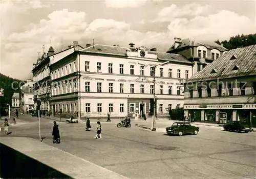 AK / Ansichtskarte Kraslice_Graslitz_CZ Namesti Reckych hrdinu 