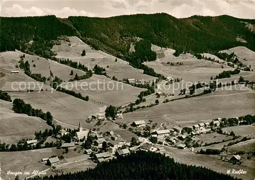 AK / Ansichtskarte Wengen_Kempten_Allgaeu Fliegeraufnahme Wengen_Kempten_Allgaeu