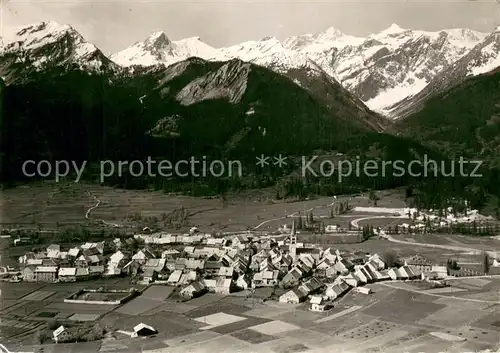 AK / Ansichtskarte Le_Monetier_les_Bains Vue panoramique Dans le fond Col de l Eychauda Le_Monetier_les_Bains