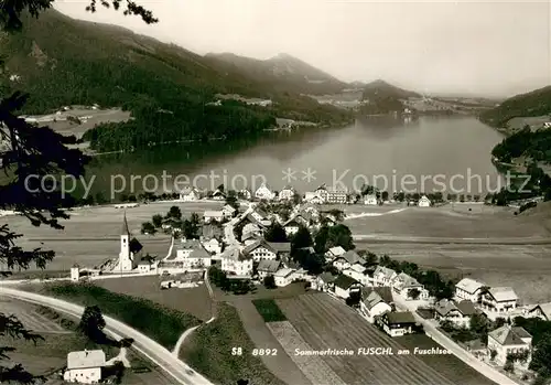 AK / Ansichtskarte Fuschl_See_Salzkammergut Panorama Fuschl_See_Salzkammergut