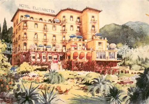 AK / Ansichtskarte Rapallo Hotel Elisabetta Rapallo