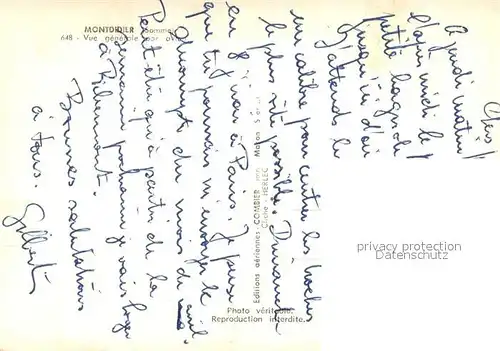 AK / Ansichtskarte Montdidier_80_Somme Vue generale par avion 