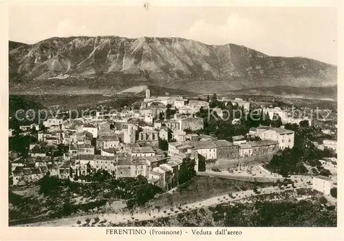 AK / Ansichtskarte Ferentino_IT Fliegeraufnahme 
