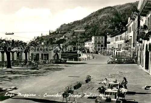 AK / Ansichtskarte Cannobio_Lago_Maggiore Piazza Indipendenza Cannobio_Lago_Maggiore