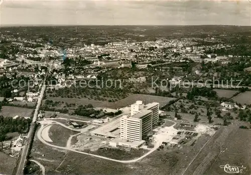 AK / Ansichtskarte Saint Lo_Manche Hopital Immemorial et Saint Lo Vue aerienne Saint Lo Manche