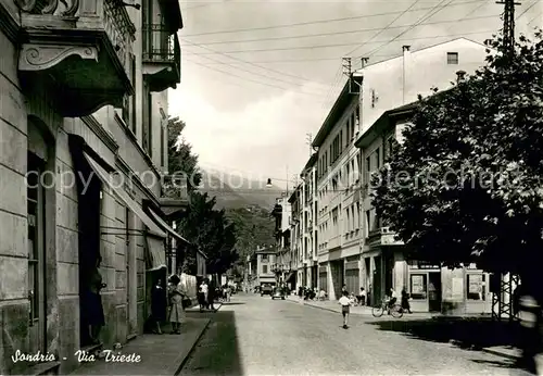 AK / Ansichtskarte Sondrio_IT Via Trieste 