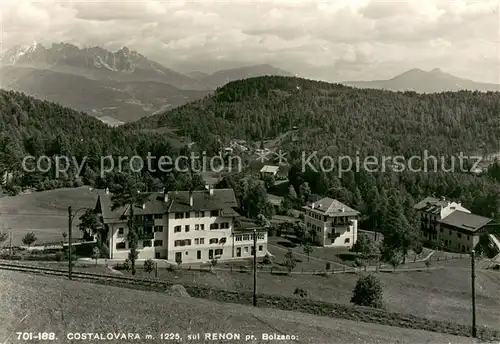 AK / Ansichtskarte Costalovara_Renon_IT Panorama 