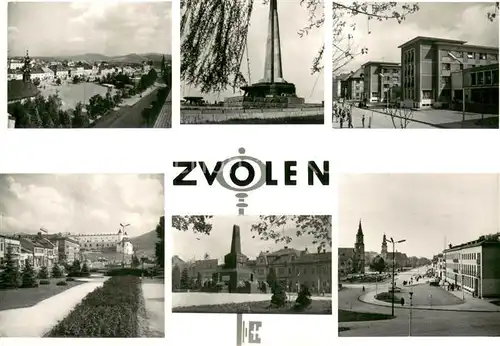 AK / Ansichtskarte Zvolen_Altsohl_SK Orts und Teilansichten 