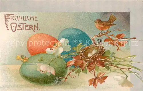 AK / Ansichtskarte Ostern_Easter_Paques Froehliche Ostern  