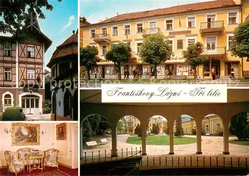 AK / Ansichtskarte Frantiskovy_Lazne Lazensky dum Tri lilie Frantiskovy_Lazne