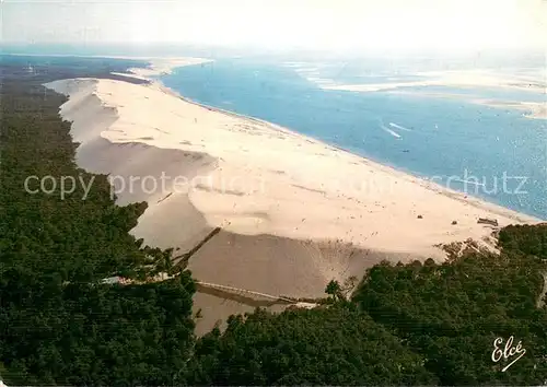 AK / Ansichtskarte Bassin_d_Arcachon La Dune du Pilat vue aerienne Bassin_d_Arcachon