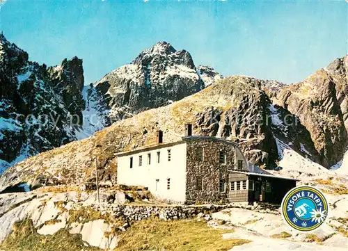 AK / Ansichtskarte Vysoke_Tatry Mala Studena dolina Teryho chata Vysoke Tatry
