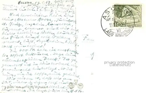 AK / Ansichtskarte Ascona_Lago_Maggiore Panorama Ascona_Lago_Maggiore