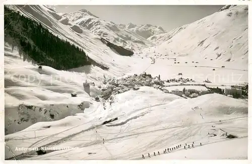 AK / Ansichtskarte Andermatt_UR Naetschen Guetsch 