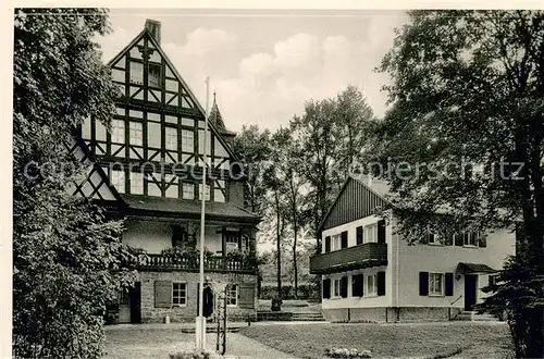 AK / Ansichtskarte Laubach_Hessen Muettergenesungsheim Haus Friedensruh der AWO Hessen Laubach Hessen