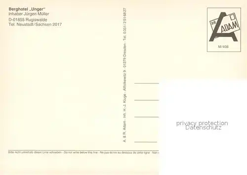 AK / Ansichtskarte Rugiswalde Berghotel Unger Aussichtsturm Rugiswalde