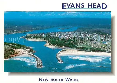 AK / Ansichtskarte Evans_Head_Australia Fliegeraufnahme 